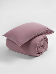 Secret Linen Store Vintage Rose 100% Linen Oxford Pillowcase - Image 2 of 2