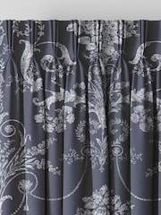 Laura Ashley Blue Josette Made to Measure Curtains - Image 5 of 9