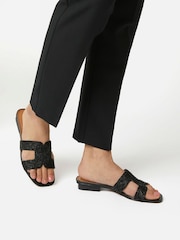 Dune London Loupe Smart Slider Sandals - Image 1 of 5