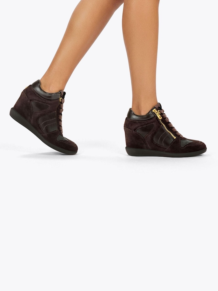 Carvela Brown Altezza Sneakers Trainers - Image 2 of 5 Carvela Brown Altezza Sneakers Trainers - Image 2 of 5