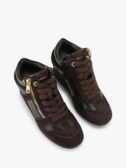 Carvela Brown Altezza Sneakers Trainers - Image 3 of 5