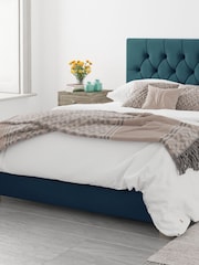 Aspire Furniture Emerald Green Olivier End Lift Ottoman Storage Bed - Image 3 of 6