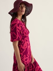 Seasalt Cornwall Pink Waterside Dress - Image 2 of 5