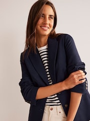 Boden Blue The Marylebone Jersey Blazer - Image 1 of 6