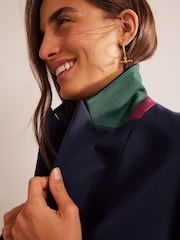 Boden Blue The Marylebone Jersey Blazer - Image 4 of 6