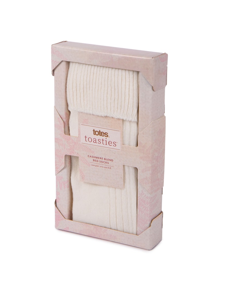 Totes Nude Ladies Cashmere Blend Winter Socks - Image 4 of 4