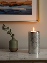 Fifty Five South Silver Kensington Townhouse Candle Holder - Image 1 of 5