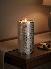 Fifty Five South Silver Kensington Townhouse Candle Holder - Image 2 of 5