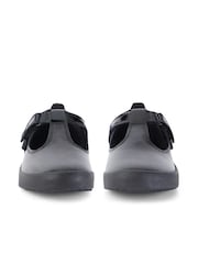 Kickers Black Junior Kariko T-Bar Hook and Loop Patent Leather Shoes - Image 3 of 10