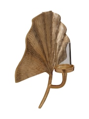 Fifty Five South פמוט מנורת קיר בגודל בינוני, דגם Prato Ginkgo - תמונה 3 מתוך 6