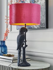 Grey Perry Parrot Table Lamp - Image 1 of 5