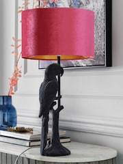 Grey Perry Parrot Table Lamp - Image 2 of 5