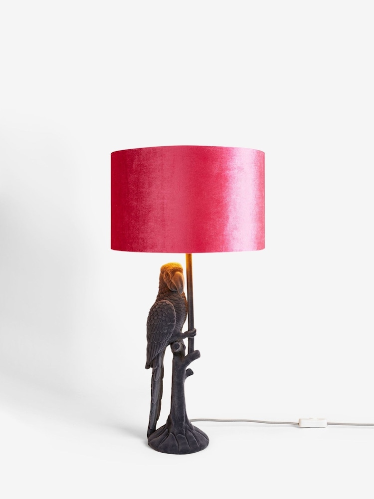 Grey Perry Parrot Table Lamp - Image 5 of 5