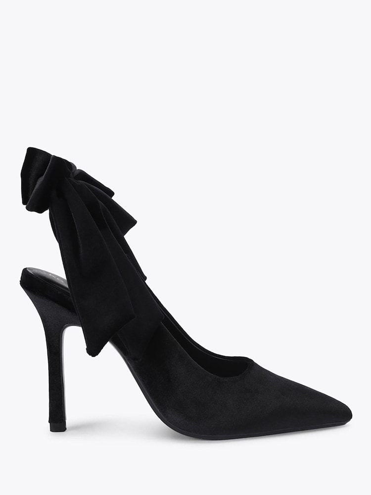 KG Kurt Geiger Aura kaspinas Court kulniukais slingback batai - 1 paveikslėlis iš 4
