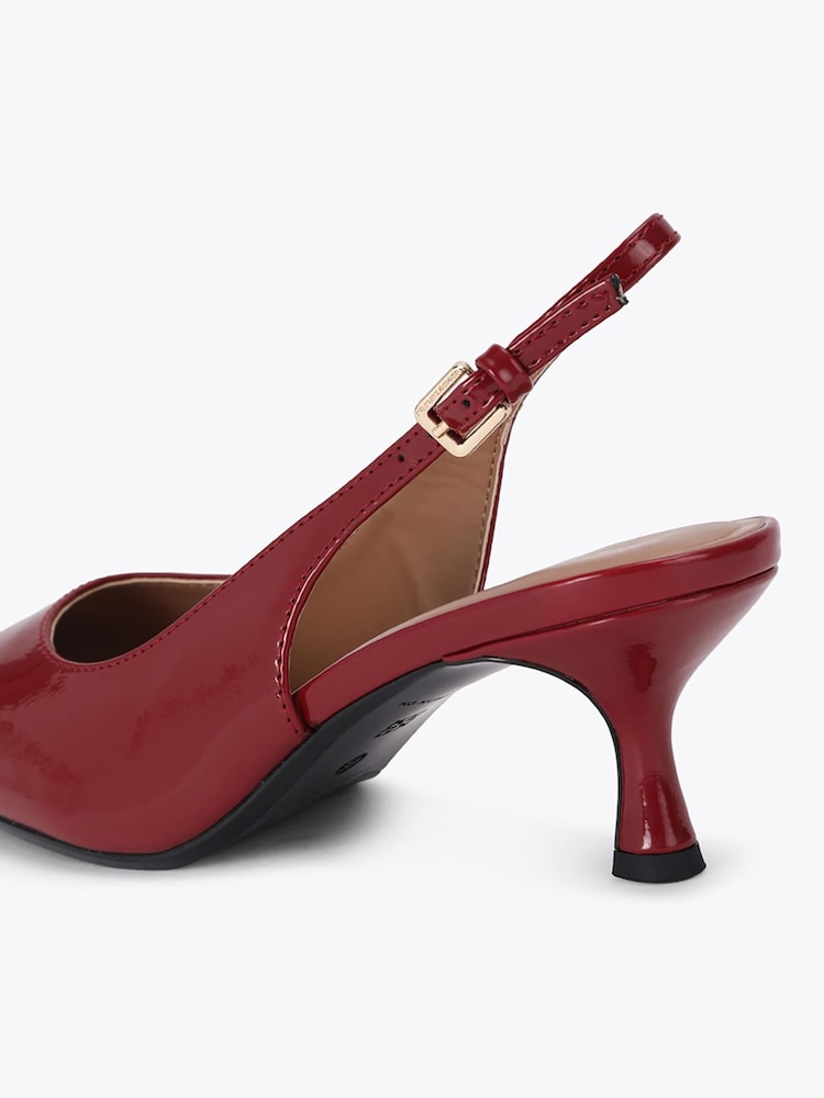 KG Kurt Geiger Red Tilly Shoes - Image 5 of 5