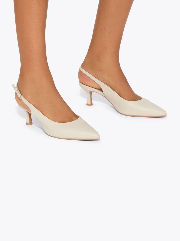 KG Kurt Geiger Cream Tilly Shoes - Image 2 of 5 KG Kurt Geiger Cream Tilly Shoes - Image 2 of 5