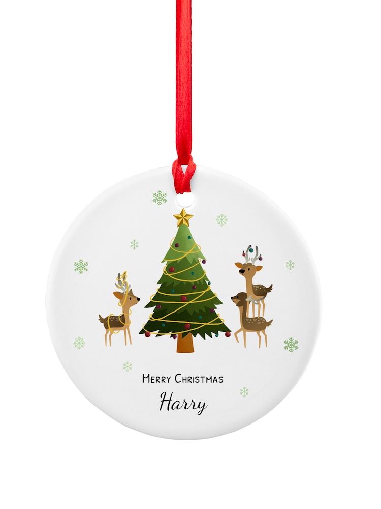 Treat Republic Playing Reindeers Ornament - Image 4 of 4