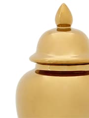 Fifty Five South Gold Kensington Townhouse Small Ceramic Jar - Image 3 of 4