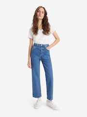 Levi's® Jazz Pop Ribcage Straight Ankle Jeans - Image 4 of 14
