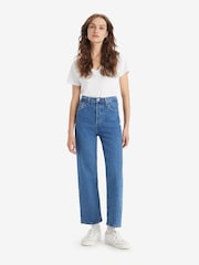 Levi's® Jazz Pop Ribcage Straight Ankle Jeans - Image 5 of 14