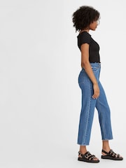 Levi's® Jazz Pop Ribcage Straight Ankle Jeans - Image 8 of 14