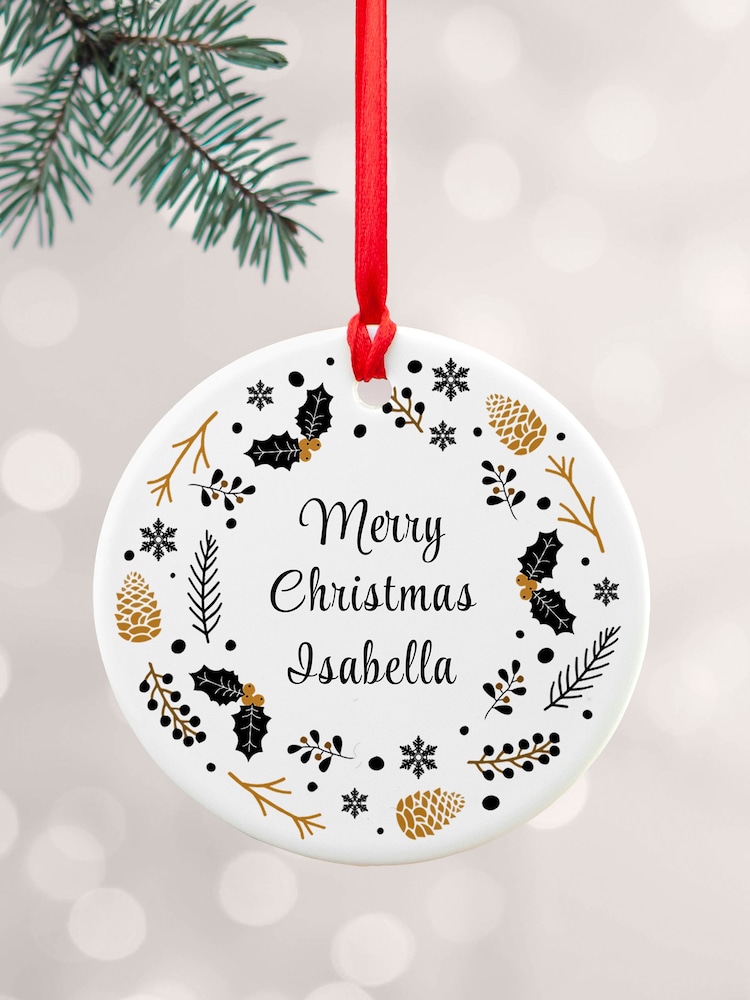 Treat Republic Nordic Wreath Ornament - Image 1 of 4