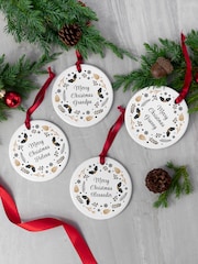 Personalised Nordic Wreath Ornament - Image 1 of 4