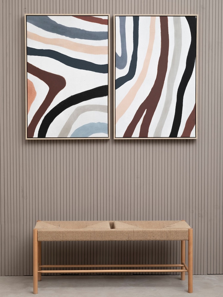 Fifty Five South Assorted Astratto Set of Two Abstract Wall Art - Image 1 of 6 Fifty Five South Assorted Astratto Set of Two Abstract Wall Art - Image 1 of 6