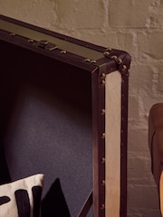Fifty Five South White Brown Kensington Townhouse Storage Trunk - Image 4 of 6