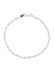 Beaverbrooks Silver Twist Bracelet - Image 1 of 3