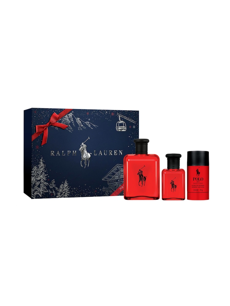 Ralph Lauren Polo Red Eau de Toilette 125ml Gift Set - Image 1 of 5 Ralph Lauren Polo Red Eau de Toilette 125ml Gift Set - Image 1 of 5