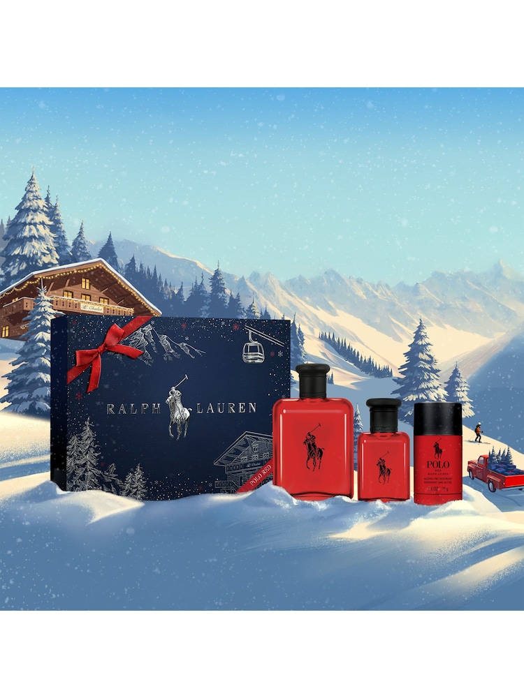 Ralph Lauren Polo Red Eau de Toilette 125ml Gift Set - Image 2 of 5 Ralph Lauren Polo Red Eau de Toilette 125ml Gift Set - Image 2 of 5