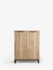 Light Bronx Oak Effect Drinks Cabinet - Image 3 of 9