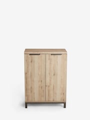 Light Bronx Oak Effect Drinks Cabinet - Image 7 of 9