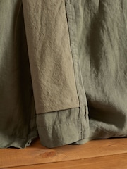 Rideaux à bouclettes doublés en lin de la boutique Secret Linen Store - Image 3 sur 3