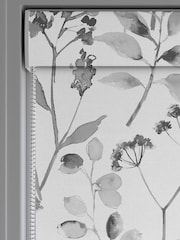 Grey Isla Floral Made to Measure Roller Blind - Image 4 of 6