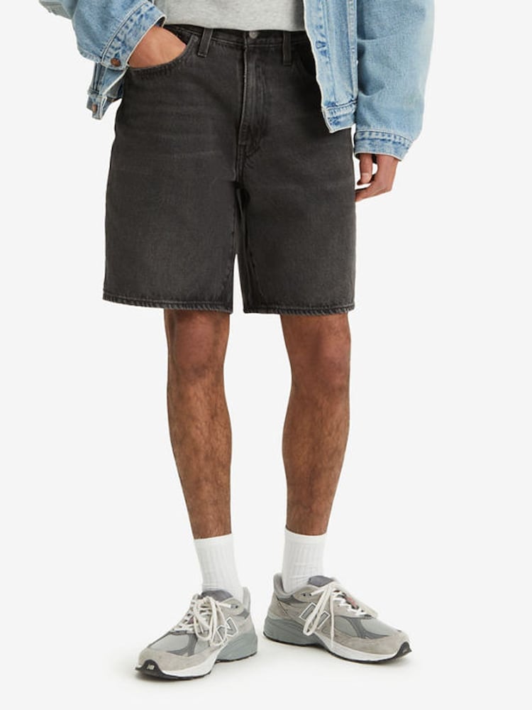 Levi's® Black 468 Loose Shorts - Image 1 of 6