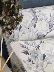 Laura Ashley Midnight Blue Belvedere 100% Cotton Sateen Duvet Cover and Pillowcase Set - Image 4 of 6