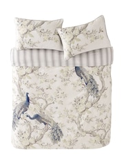 Laura Ashley Midnight Blue Belvedere 100% Cotton Sateen Duvet Cover and Pillowcase Set - Image 6 of 6