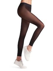 Falke Black Matt Deluxe 30 Denier Semi Opaque Leggings - Image 3 of 5
