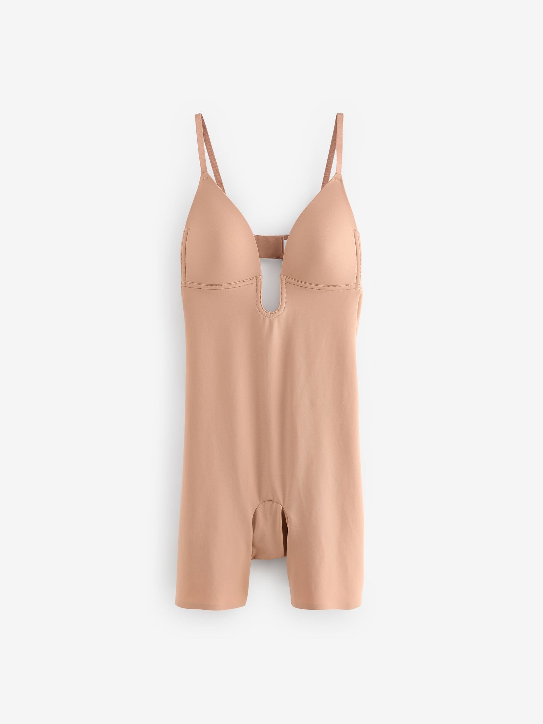 Buy Praline Nude Medium Tummy Control Shaping Plunge Thigh