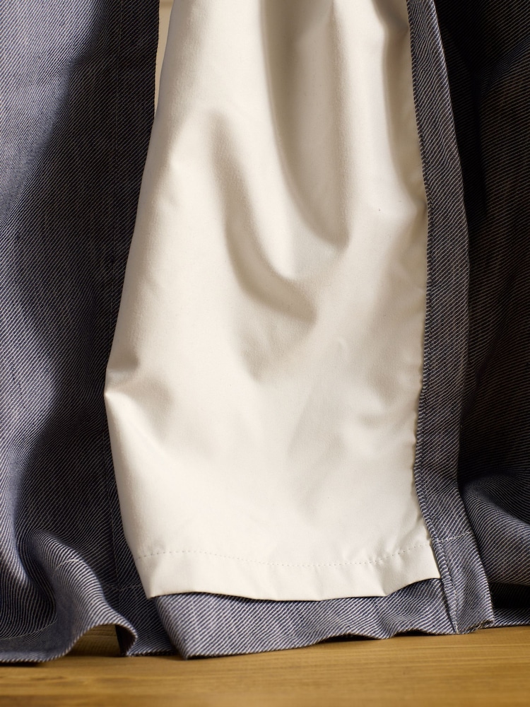 Secret Linen Store Verdunkelungsvorhänge aus Baumwoll-Leinen-Twill (Paar) - Bild 3 von 3