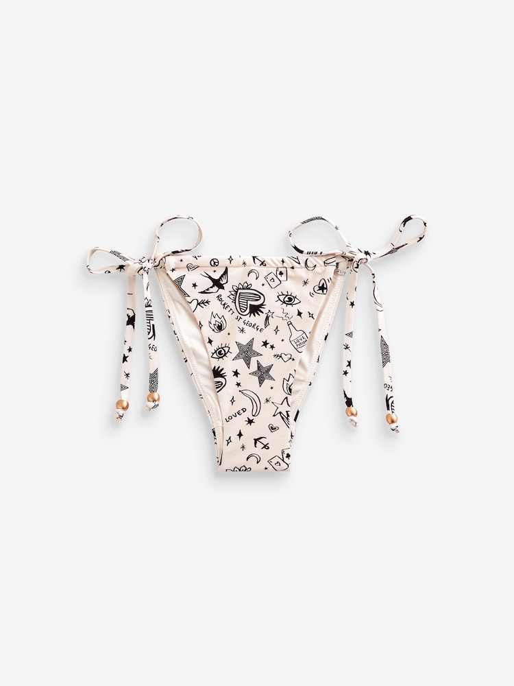 Rockett St George Bikinihose mit seitlicher Bindung - Bild 5 von 5 Rockett St George Bikinihose mit seitlicher Bindung - Bild 5 von 5