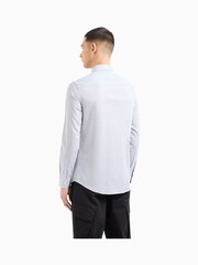 Armani Exchange Light Blue Ripple Shirt - Image 2 of 5