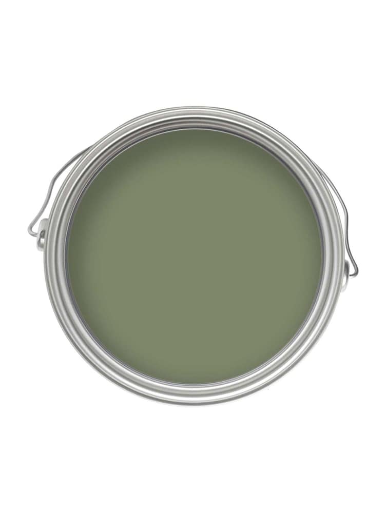 Craig & Rose Green Chalky Emulsion Deep Adam Green 2.5Lt Paint - Image 1 of 2