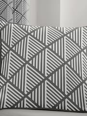 Fusion Grey Brooklyn 100% Cotton Cushion - Image 1 of 2