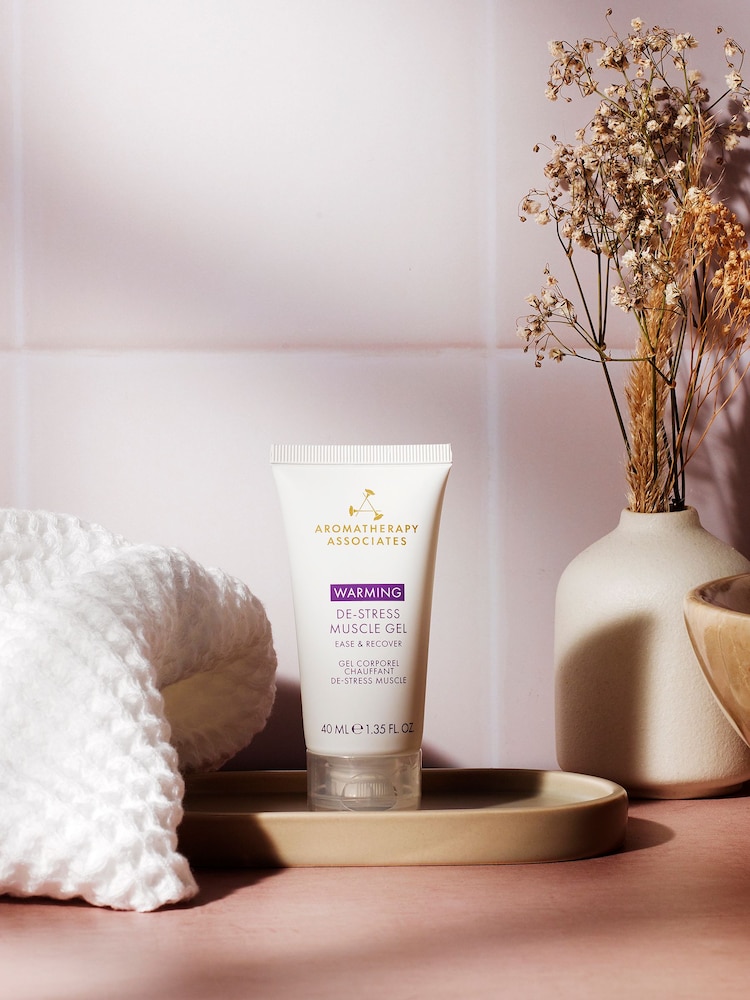 Aromatherapy Associates Warming De-Stress Muscle Gel 40ml - Image 2 of 2 Aromatherapy Associates Warming De-Stress Muscle Gel 40ml - Image 2 of 2