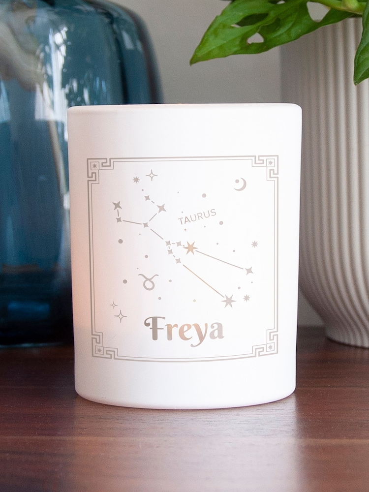Candle Holders White Zodiac by Treat Republic - Image 2 of 3