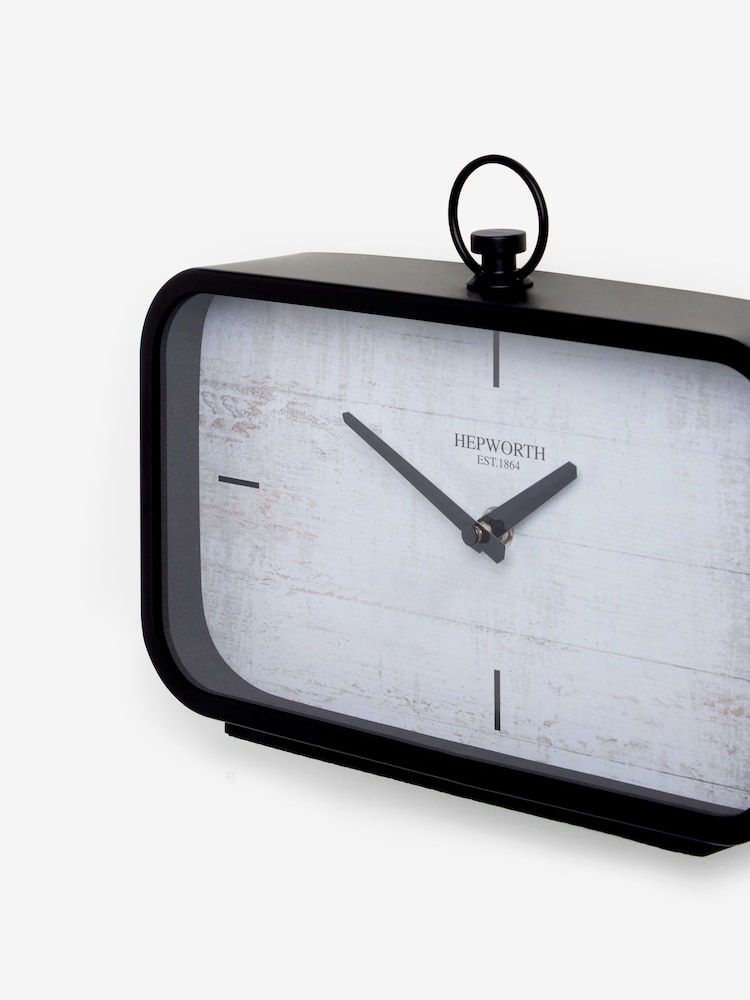 Black Brompton Mantel Clock - Image 4 of 4