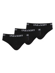 Lyle & Scott Black Core Briefs 3 Pack - Image 1 of 3